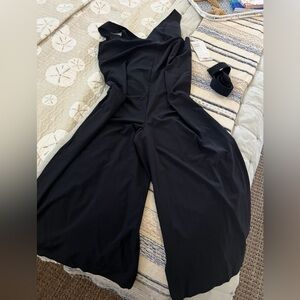 ATHLETA  NWT Sarasota, Black Jumpsuit. size Medium.
